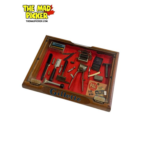 Vintage Gillette Store Display Organiser