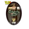 Image 2 : Vintage Carlsberg Beer Mirror Back Advertising Sign