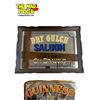 Image 3 : 2x Vintage Mirror Back Bar Signs: Guinness & Dry Gulch