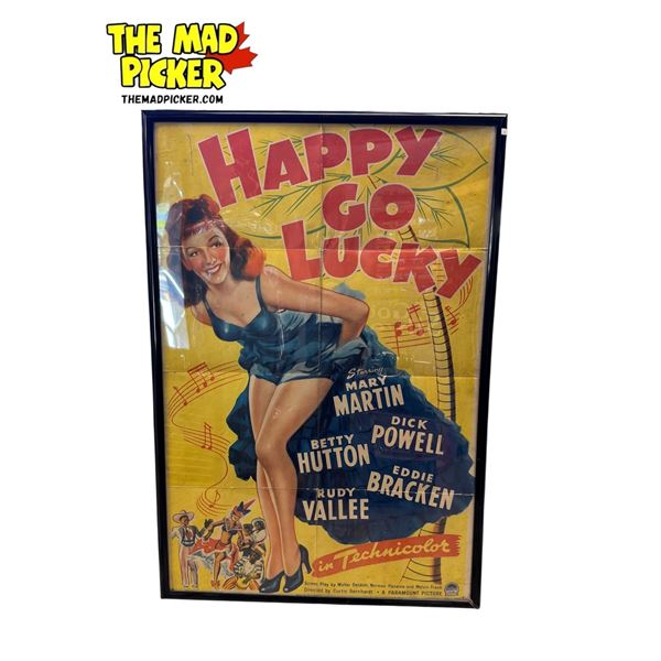 1942 "Happy Go Lucky" Movie Poster