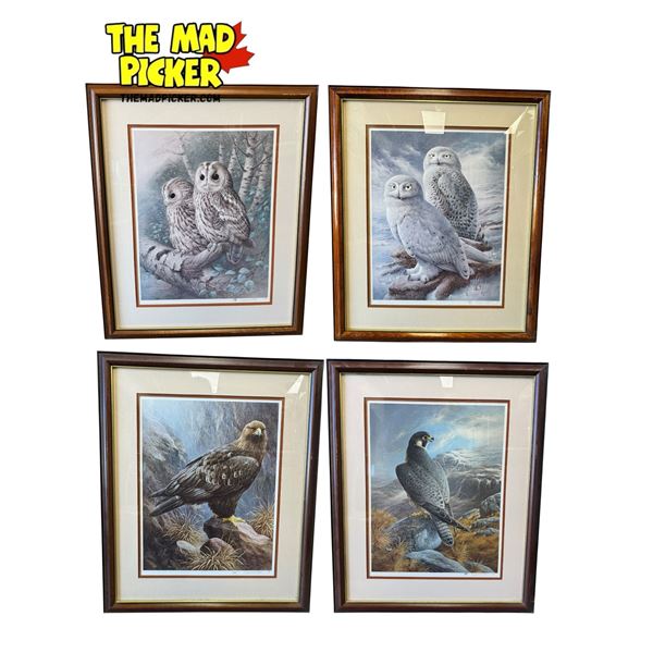 4x Vintage Raymond Watson Signed Prints