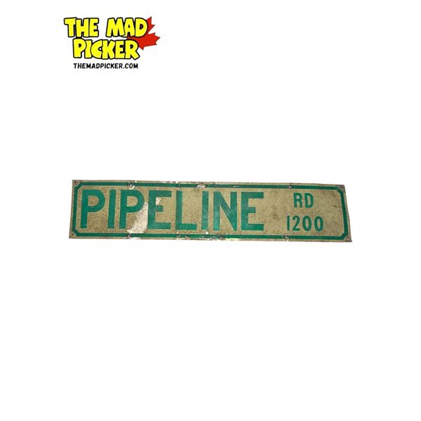 Pipeline Rd 1200 Sign