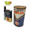 Image 3 : 3x Vintage Gulf Motor Oil Tins