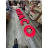 Image 11 : Rare Vintage Texaco Letters Light Up Sign