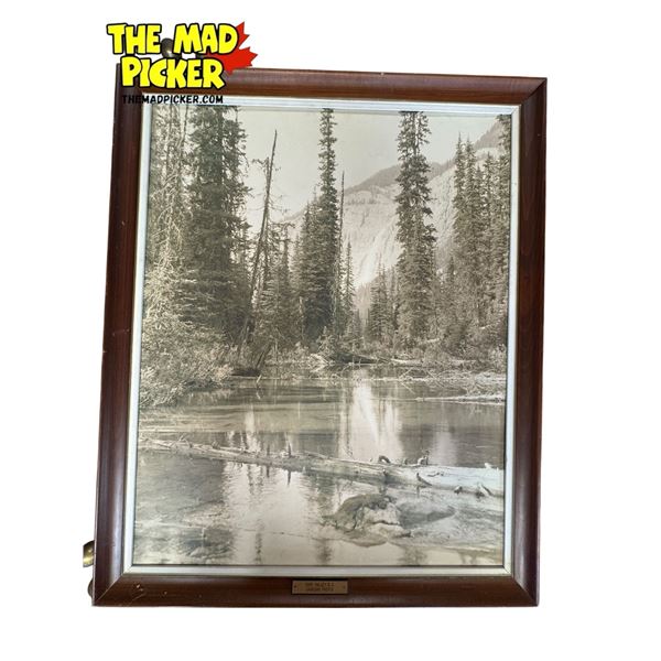 Vintage Yoho Valley B.C. Canadian Pacific Advertising Print