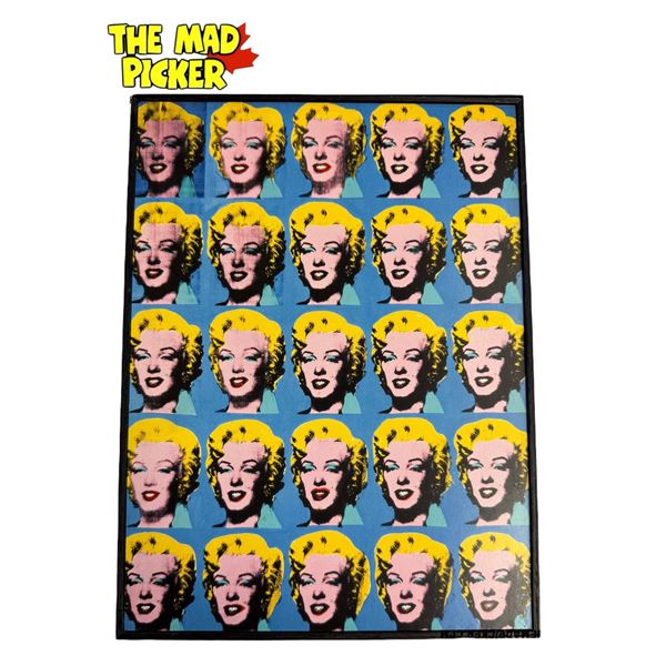 25 Coloured Marilyn's Print By Andy Warhol