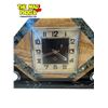 Image 2 : 3x Piece Art Deco Marble Mantle Clock