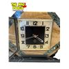 Image 3 : 3x Piece Art Deco Marble Mantle Clock