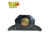 Image 8 : 3x Piece Art Deco Marble Mantle Clock