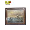 Image 1 : 1881 W. Hong Signed Nautical Painting On Board