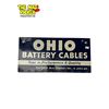 Image 1 : Vintage Ohio Battery Cables Advertising Metal Sign
