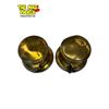 Image 6 : 2x Vintage Brass Body Car Lights With Bevelled Glass Window
