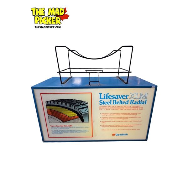 Vintage BF Goodrich Light Up Advertising Tire Stand Box