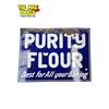 Image 1 : Vintage Purity Fl'our "Best For All Your Baking" Porcelain Sign