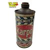 Image 1 : Vintage Reckitt's Karpol Cone Top Can