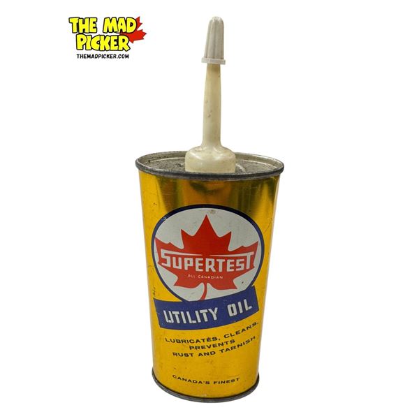 Vintage Supertest Utility Oil Can