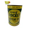 Image 1 : Vintage Super Rocket Motor Oil Quart Can