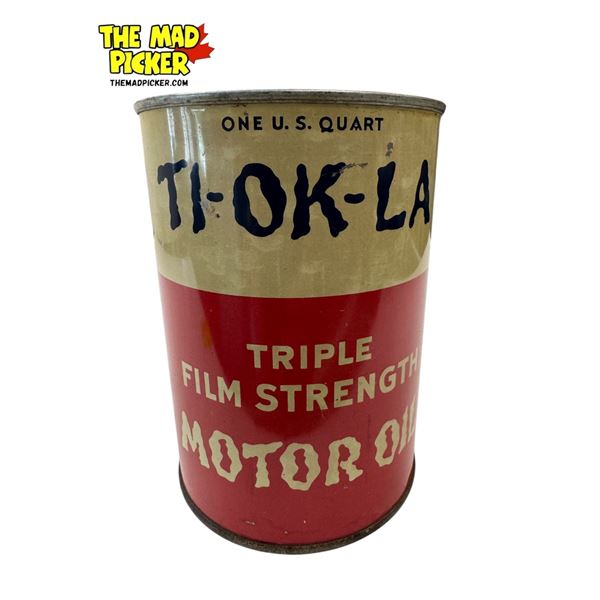 Vintage Ti-Ok-La Triple Film Strength Motor Oil
