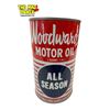 Image 1 : Vintage Woodward's Motor Oil All Season Quart Can (Full)