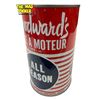 Image 3 : Vintage Woodward's Motor Oil All Season Quart Can (Full)