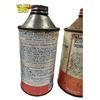 Image 8 : 4x Vintage Cone Top Cans: Sparkol, Wagner, Gunk, & Chryco