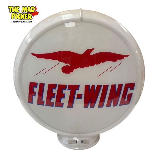 Reproduction Fleet-Wing Double Sided Gas Globe