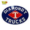 Image 1 : Vintage Diamondt T Trucks Metal Sign