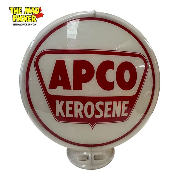 Reproduction Conoco Double Sided Gas Globe