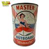Image 1 : Rare Vintage Master Outboard Motor Oil Can