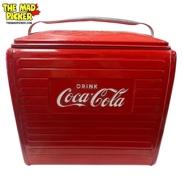 Vintage Coca-Cola Portable Cooler With Insert Tray