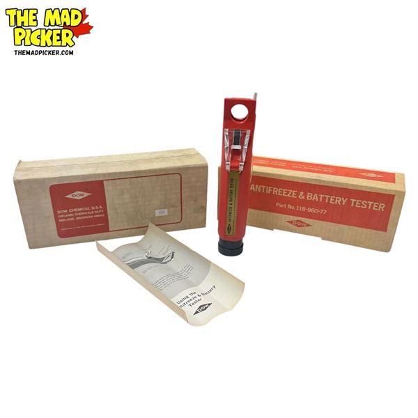 New Old Stock DOW Antifreeze & Battery Tester