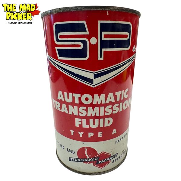 Vintage S.P Automatic Transmission Fluid Type A Can (Full)