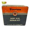 Image 1 : Vintage Firestone Shop Size Repair Kit Tin