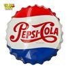 Image 1 : Vintage Pepsi-Cola Bottle Cap Sign