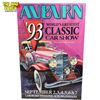 Image 1 : 1993 Auburn Classic Car Show Advertising Poster On Board