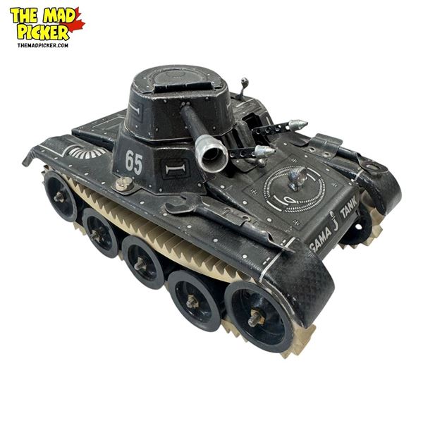 Vintage Gama J Tank Made In U.S Zone Germany Tin Toy Tank