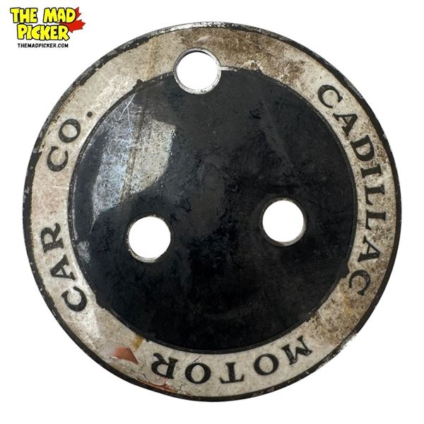 Vintage Enamelled Cadillac Motor Car Co. Emblem