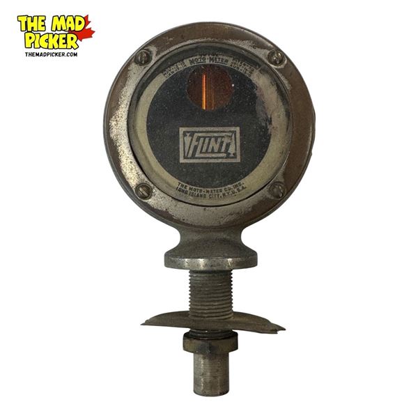 Vintage Flint Moto Meter