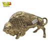 Image 1 : Vintage Gold Tone Buffalo Car Mascot Hood Ornament