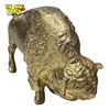 Image 3 : Vintage Gold Tone Buffalo Car Mascot Hood Ornament