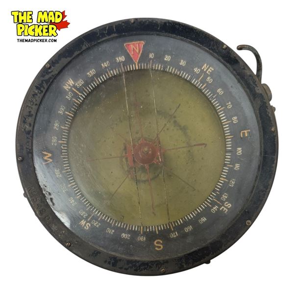 Vintage WWII Aircraft Compass Type P 4