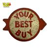 Image 1 : Vintage "Your Best Buy" Cardboard Advertisement Sign