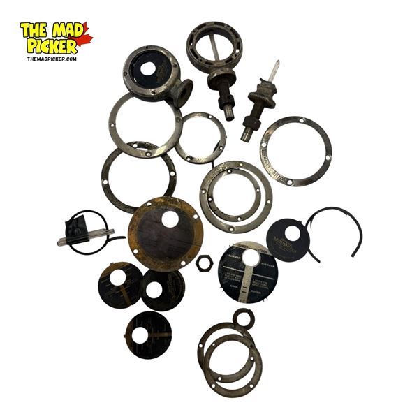 Assorted Vintage Boyce Moto Meter Parts
