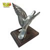 Image 3 : Antique Packard Style Chrome Flying Bird Hood Ornament