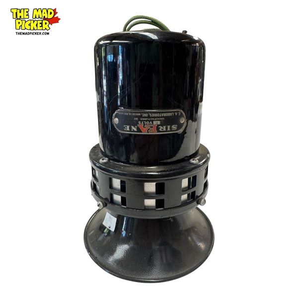 Vintage E.A. Laboratories Sireane 6 Volt Siren