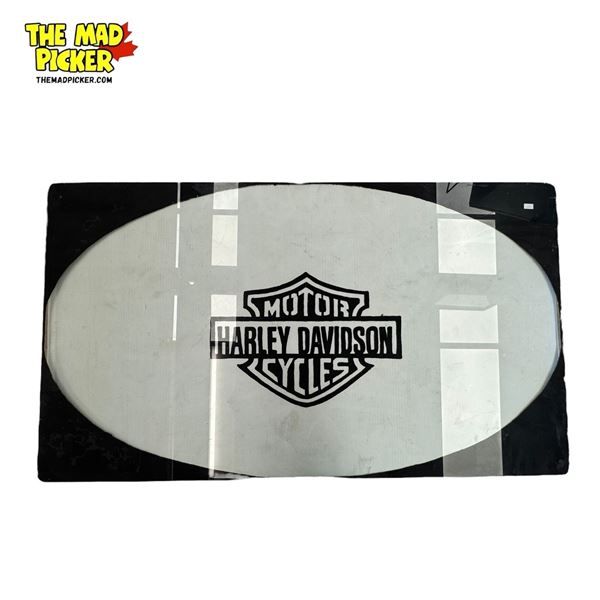 Custom Harley Davidson Motor Cycle Logo Glass Sheet