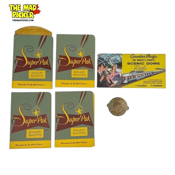 Vintage Variety: Super Pak Snap Shots, Pocket Calendar, Paper Ephemera, & More