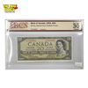 Image 1 : BCS Graded Very Fine 30 Original Bank Of Canada 1954 $20 Bank Note (Bill)