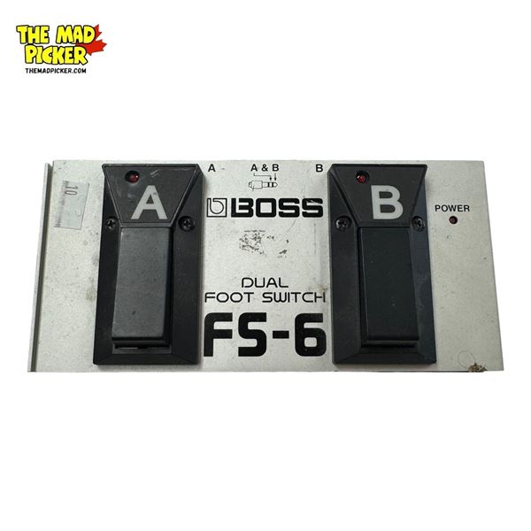 Boss Dual Foot Switch FS-6  Foot Pedal