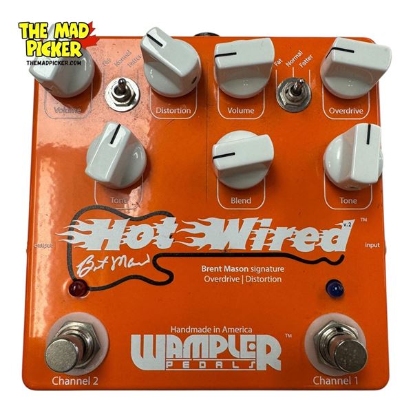 Wampler Hot Wired Brent Mason Signature Overdrive/Distortion
